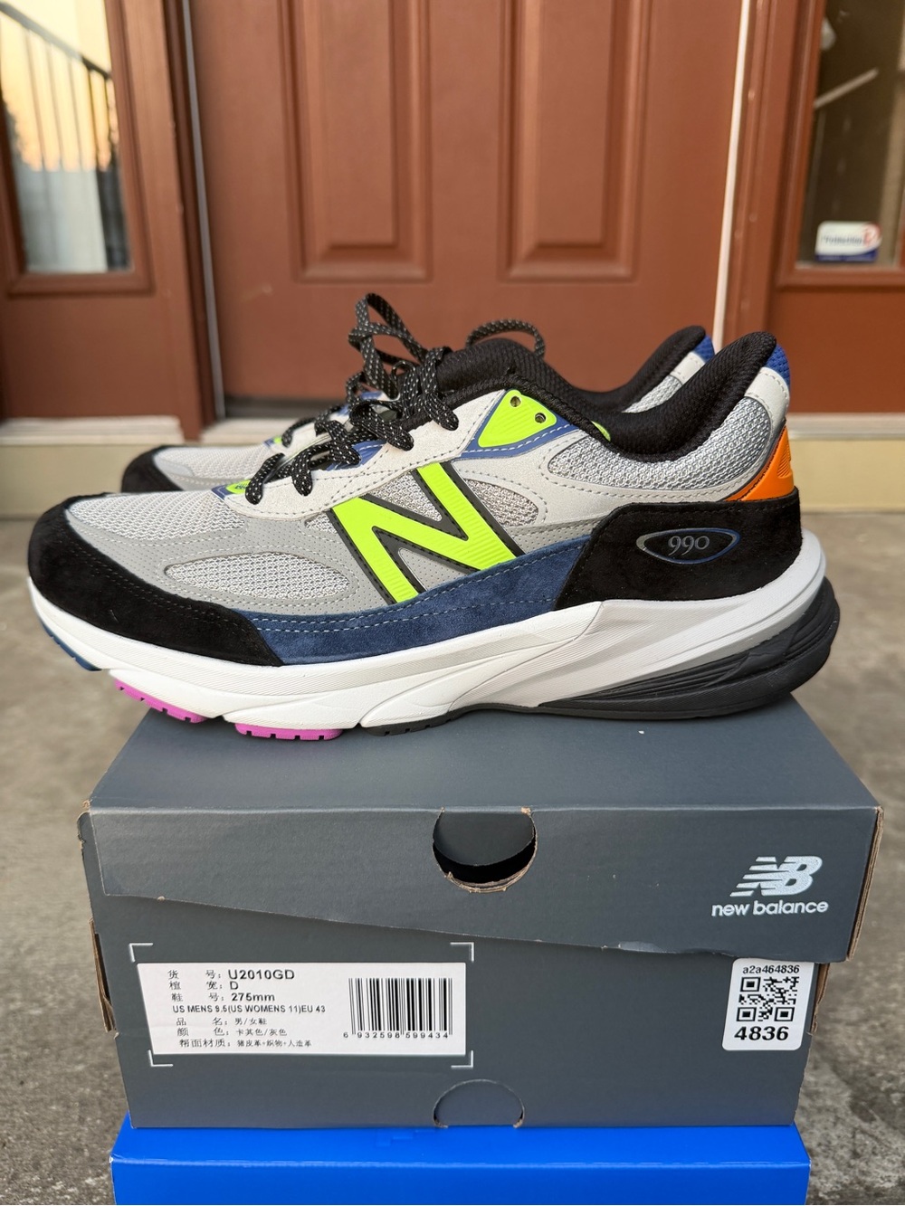 🔥 New Balance 990v6 x DTLR “Cornerstone” – Size 9 – Limited to 500 Pairs 🔥